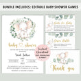 Load image into Gallery viewer, Complete Elephant Baby Shower Bundle