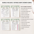 Load image into Gallery viewer, Twin Koala Baby Shower Invite & Games Bundle