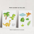 Load image into Gallery viewer, Colorful Dinosaur Centerpieces