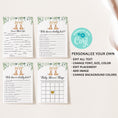 Load image into Gallery viewer, 14 Twin Giraffes Baby Shower Games