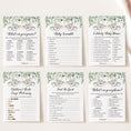 Load image into Gallery viewer, Twin Koala Baby Shower Invite & Games Bundle