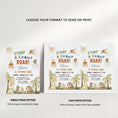 Load image into Gallery viewer, Dinosaur Birthday Invite
