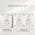 Load image into Gallery viewer, Wild One Safari Birthday Invite