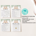 Load image into Gallery viewer, Twin Bears Baby Shower Invite & Games Bundle