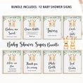 Load image into Gallery viewer, Complete Twin Bunnies Baby Shower Bundle