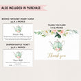 Load image into Gallery viewer, Garden Tea Party Baby Shower Invite & Games