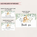 Load image into Gallery viewer, Safari Baby Shower Invite & Games
