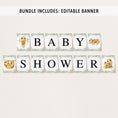 Load image into Gallery viewer, Complete Sloth Baby Shower Bundle