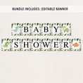 Load image into Gallery viewer, Complete Jungle Dinosaur Baby Shower Bundle