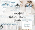 Load image into Gallery viewer, Complete Penguin Baby Shower Bundle