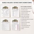 Load image into Gallery viewer, Complete Woodland Animals Baby Shower Bundle