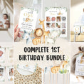 Load image into Gallery viewer, Wild One 1st Birthday Bundle
