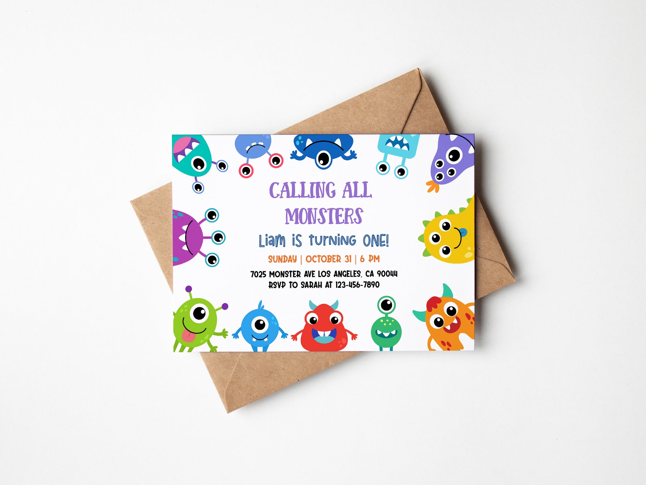 Monsters 1st Birthday Bundle