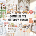 Load image into Gallery viewer, Construction 1st Birthday Bundle
