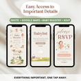 Load image into Gallery viewer, Nursery Rhyme Baby Shower Invitation Website
