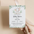 Load image into Gallery viewer, Elephant Baby Shower Invite
