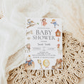 Load image into Gallery viewer, Nursery Rhyme Baby Shower Invite
