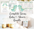 Load image into Gallery viewer, Complete Twin Trex Baby Shower Bundle
