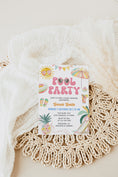 Load image into Gallery viewer, Pool Party Baby Shower Invite
