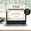 Load image into Gallery viewer, Safari Virtual Baby Shower Games
