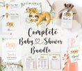 Load image into Gallery viewer, Complete Sloth Baby Shower Bundle
