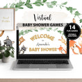 Load image into Gallery viewer, Woodland Animals Baby Shower Games
