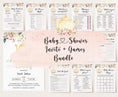 Load image into Gallery viewer, Tea Party Baby Shower Invite & Games
