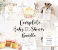 Load image into Gallery viewer, Complete Tea Party Baby Shower Bundle
