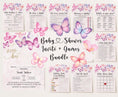 Load image into Gallery viewer, Butterflies Baby Shower Invite & Games
