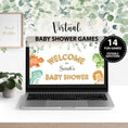 Load image into Gallery viewer, Dinosaur Virtual Baby Shower Games

