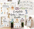 Load image into Gallery viewer, Complete Colorful Dragon Baby Shower Bundle
