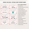 Load image into Gallery viewer, Alice in Wonderland Virtual Baby Shower Games

