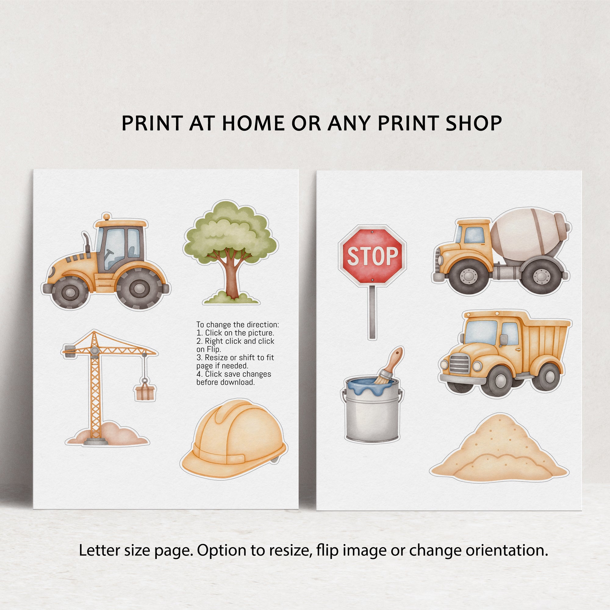 Construction Centerpieces