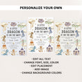 Load image into Gallery viewer, Colorful Dragon Baby Shower Invite
