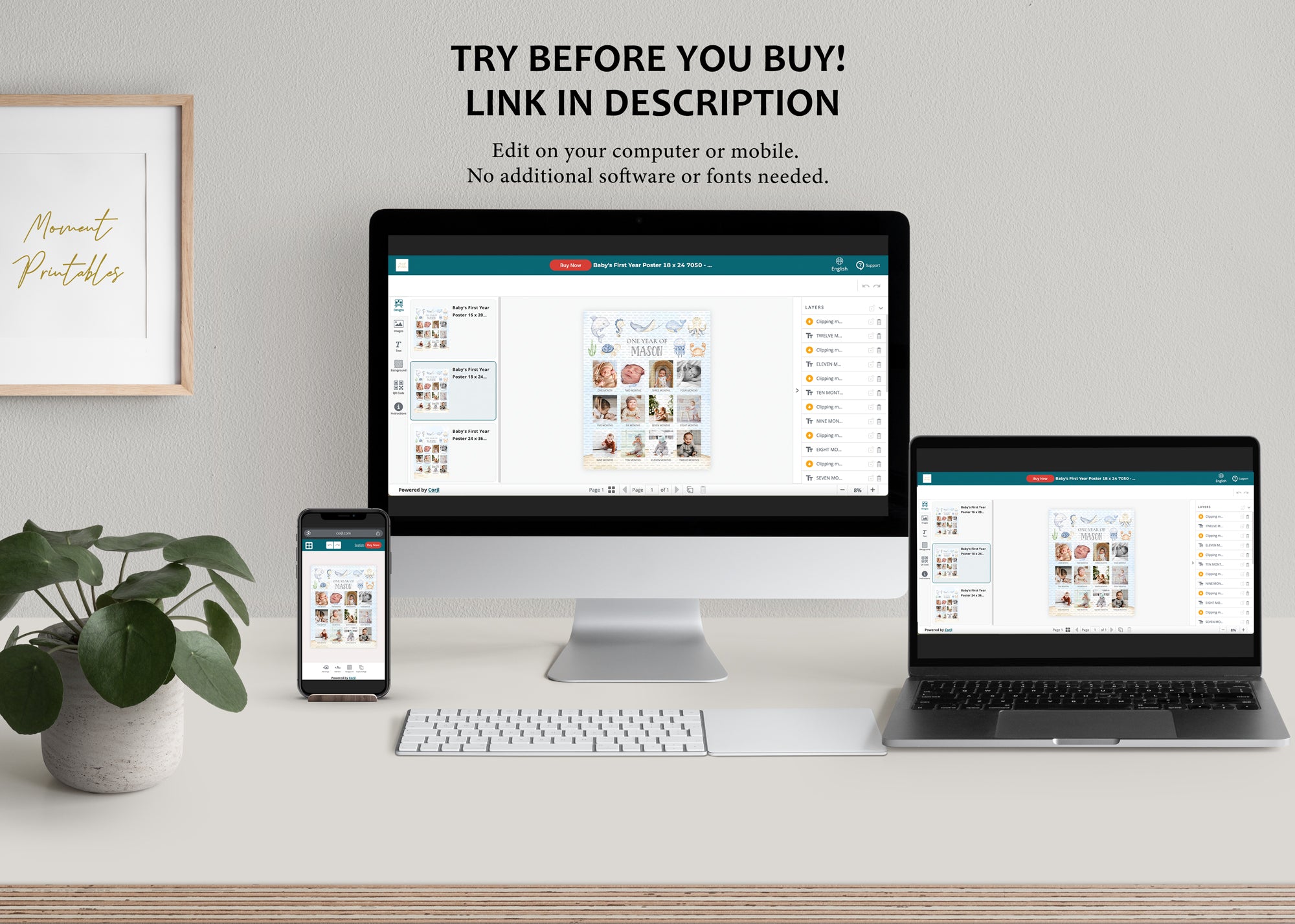 Sea First Year Poster