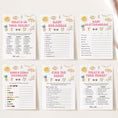 Load image into Gallery viewer, Pool Party Baby Shower Invite & Games
