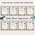Load image into Gallery viewer, Complete Sea Animals Baby Shower Bundle
