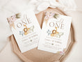 Load image into Gallery viewer, Boho Wild One Safari Birthday Invite
