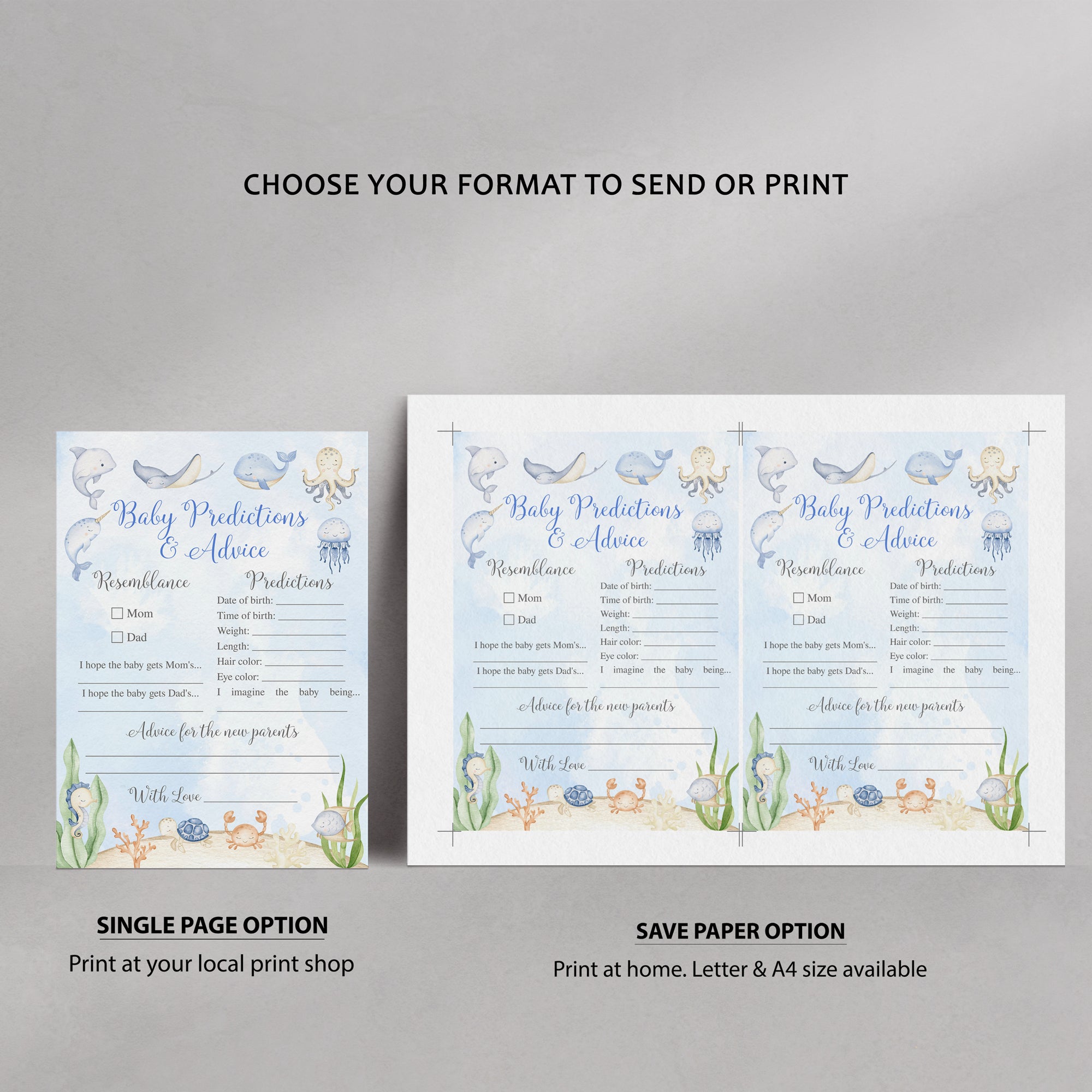 14 Sea Baby Shower Games