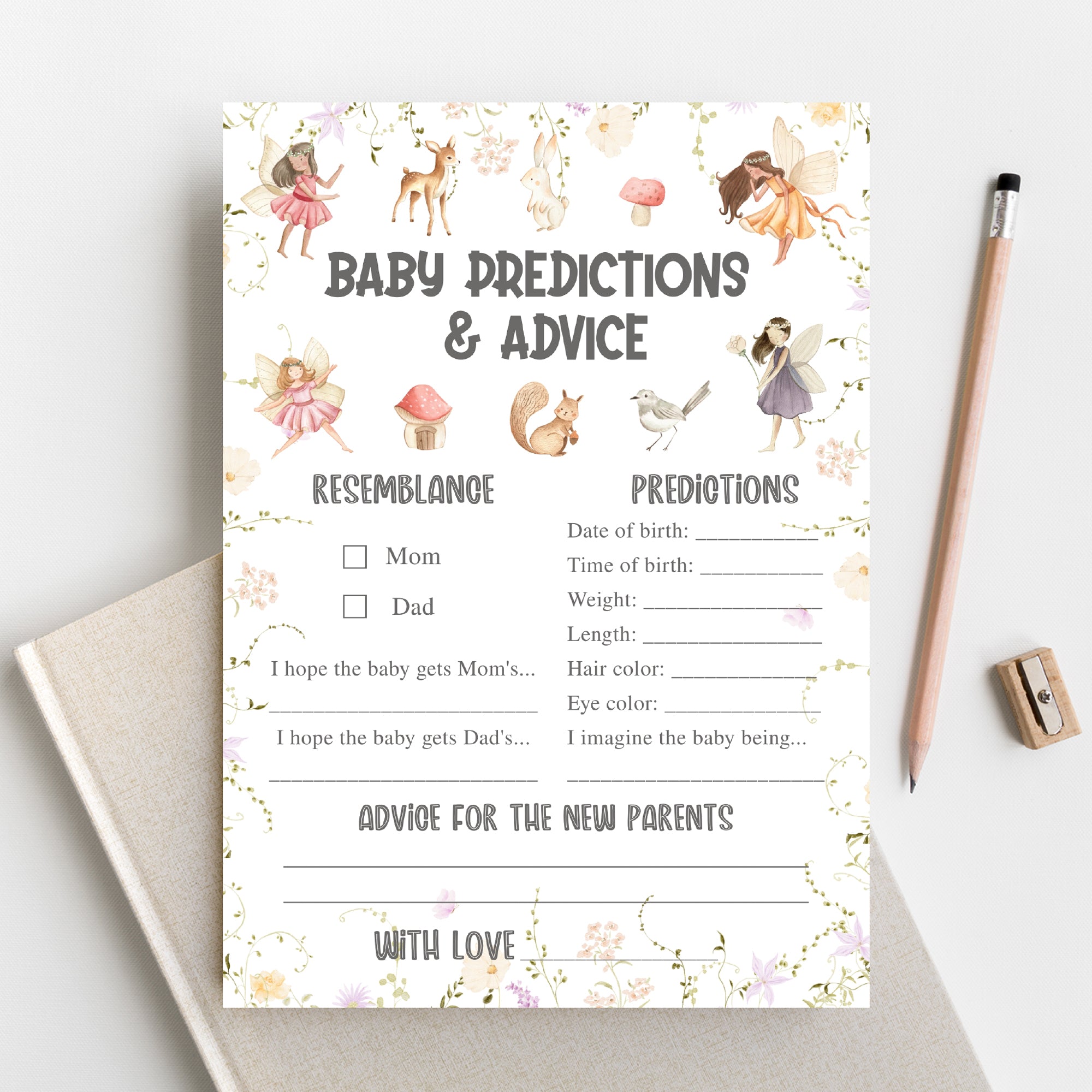 14 Fairy Baby Shower Games