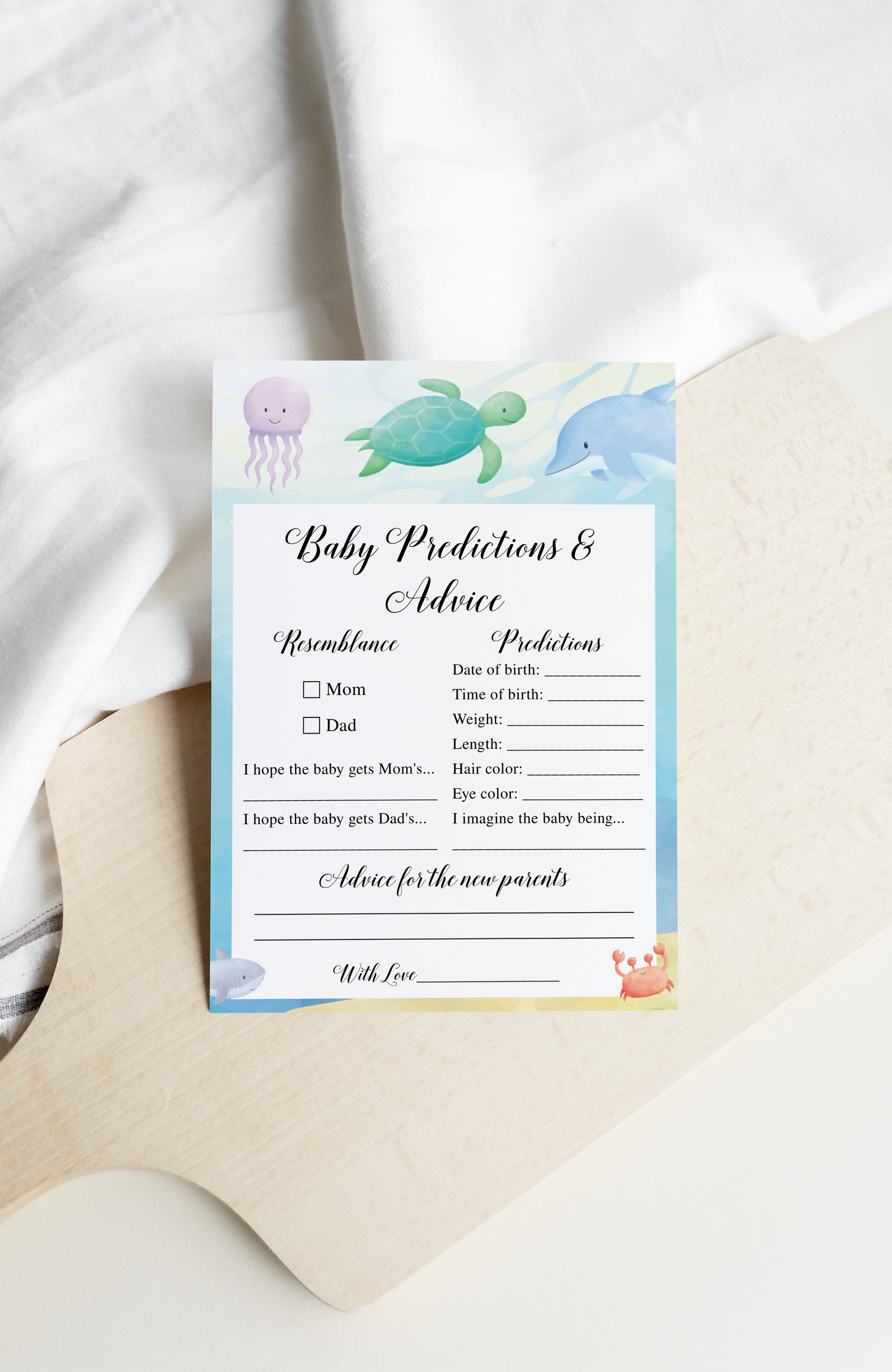 14 Under the Sea Baby Shower Games