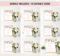 Load image into Gallery viewer, Complete Floral Baby Shower Bundle
