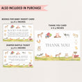 Load image into Gallery viewer, Farm Animals Baby Shower Invite & Games

