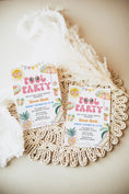 Load image into Gallery viewer, Pool Party Baby Shower Invite
