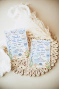 Load image into Gallery viewer, Sea Baby Shower Invite
