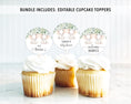 Load image into Gallery viewer, Complete Twin Elephants Baby Shower Bundle
