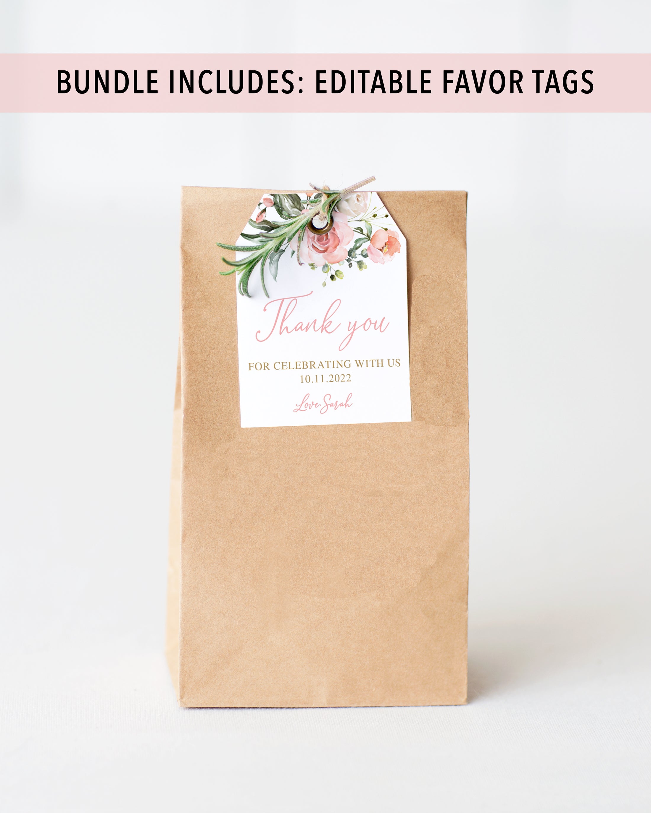 Complete Floral Baby Shower Bundle