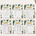 Load image into Gallery viewer, 14 Tropical Dinosaur Baby Shower Games
