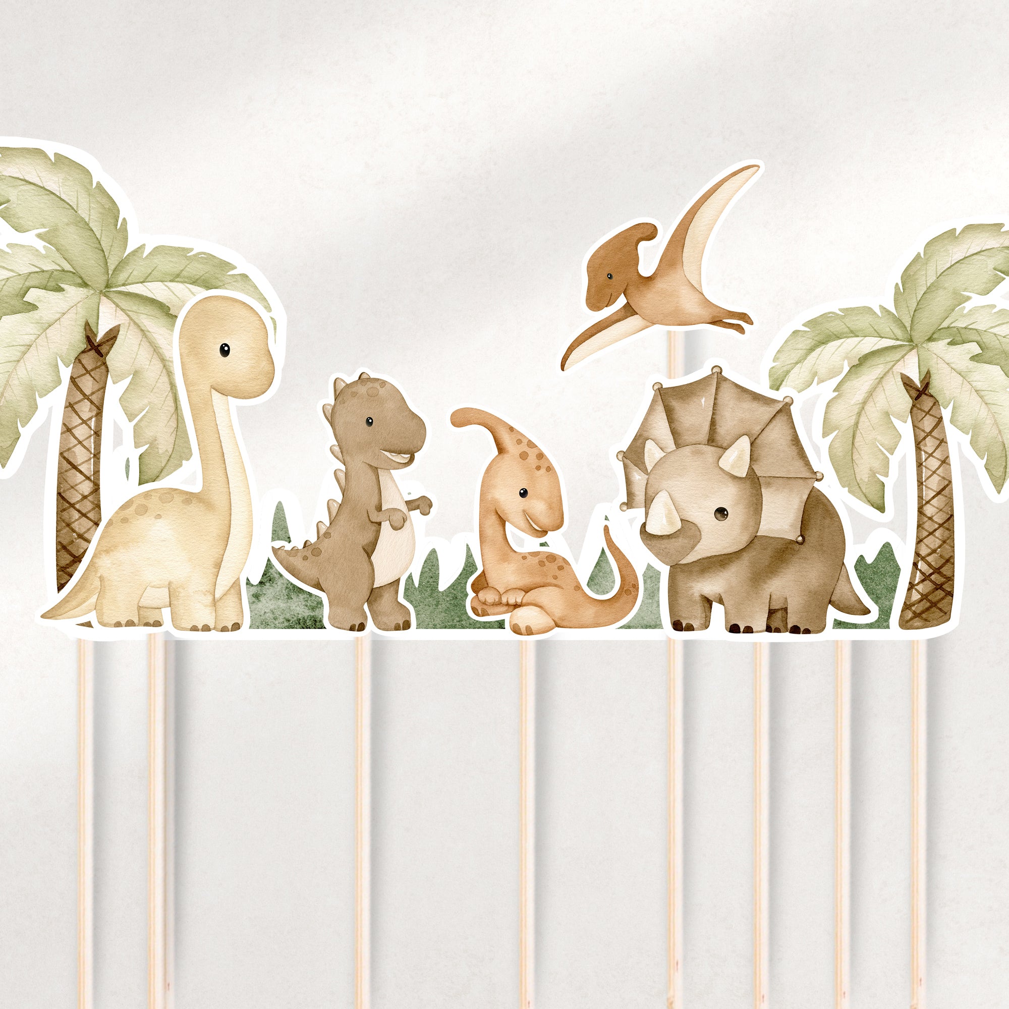 Neutral Dino Centerpieces