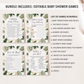 Load image into Gallery viewer, 14 Tropical Baby Shower Games
